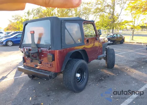 2001 Jeep Wrangler Sahara z USA, uszkodzony, nr VIN 1J4FA59S71P376013